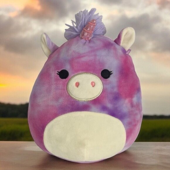 Squishmallow 12" Pink Purple Unicorn Stuffed Animal Toy Gift - Picture 1 of 5